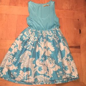 Alice and Olivia blue floral dress!
